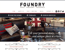Tablet Screenshot of foundrybyfreeman.com
